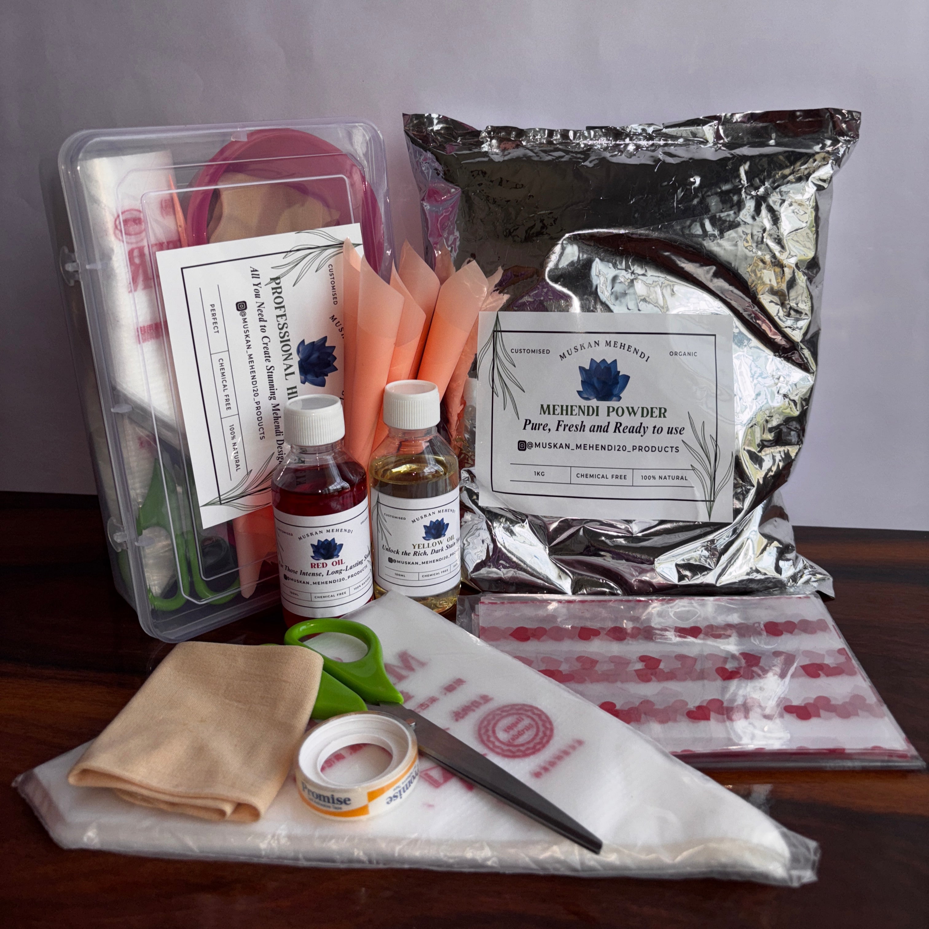 Professional Mehendi Kit